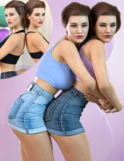 Z Twins - Couple Poses for Genesis 8 and 8.1