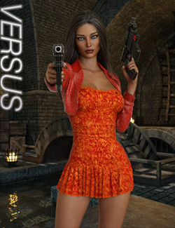 VERSUS- dForce Mood IV Outfit for Genesis 8 and 8.1 Females