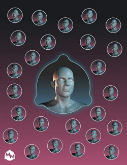 MetaMixer- 25 Male Faces Bundle