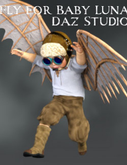 I Can Fly for Baby Luna- Daz Studio