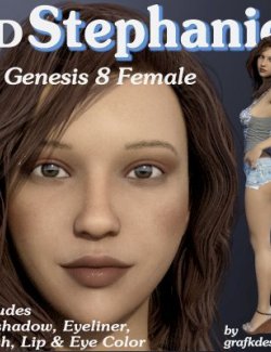 GD Stephanie For Genesis 8 Female