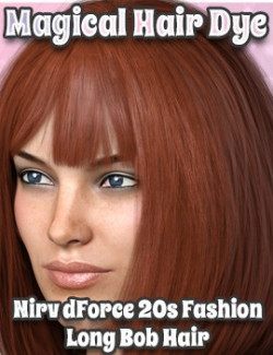 MHD- 20s Fashion Long Bob Hair