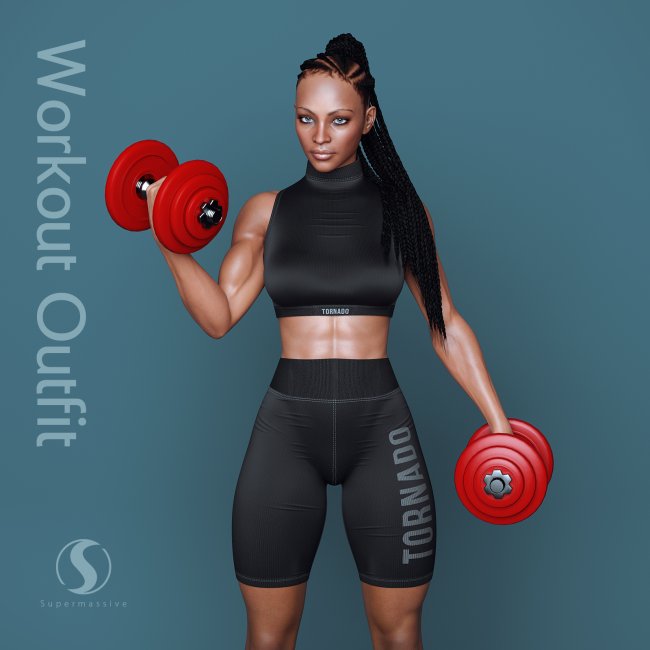 dForce Workout Outfit G8-8.1 Female(s)