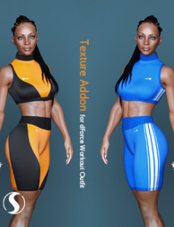 Material Addon for dForce Workout Outfit