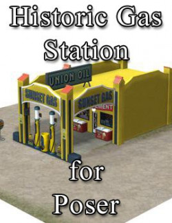 Historic Gas Station for Poser