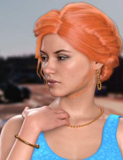 Blue Jewels for Genesis 8 and 8.1 Females