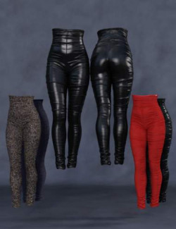 dForce Fancy Pants Trousers for Genesis 8 and 8.1 Females