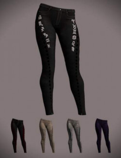 Blackstar Tempest Outfit Pants for Genesis 8 Females