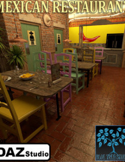 Mexican Restaurant for Daz