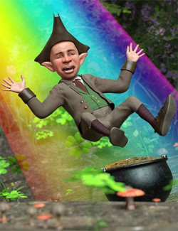 Pot of Gold Poses for Leprechaun