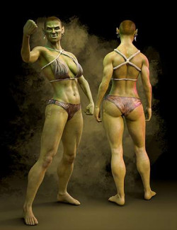 M3DVTO Vana the Ogre for Genesis 8.1 Female