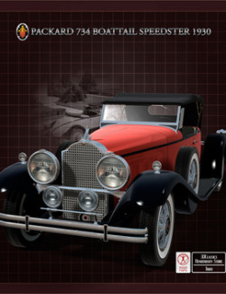 PACKARD 734 BOATTAIL SPEEDSTER for POSER