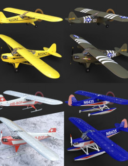 PIPER CUB BUNDLE for DAZ Studio