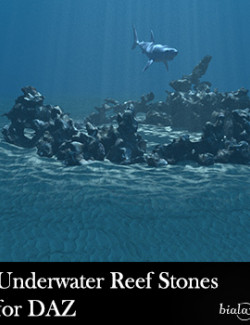 Underwater Reef Stones for DAZ