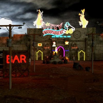 Titty Twister Bar - From Dusk Till Dawn | 3d Models for Daz Studio and Poser