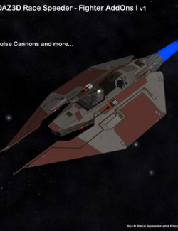 AtoZ Race Speeder Fighter AddOns I v1 for DS