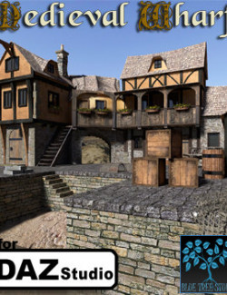 Medieval Wharf for Daz Studio