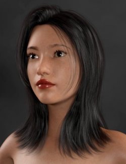 Jasmin High Quality Textures and Morph for G8 Female