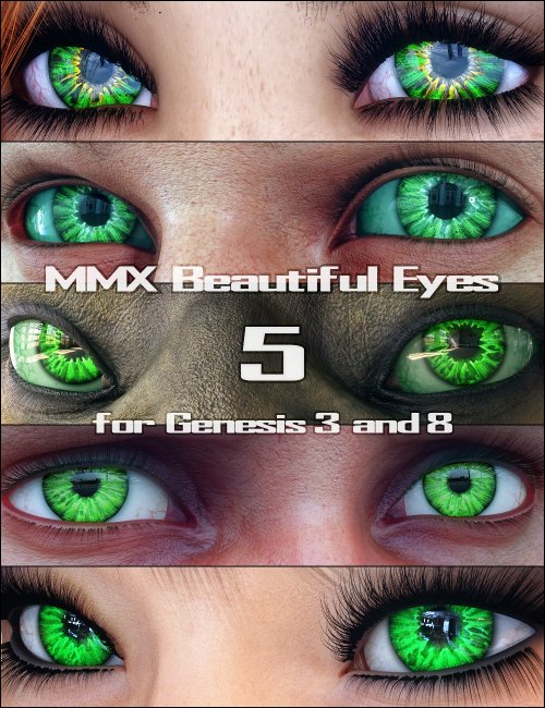 Unique Eyes for Genesis 8