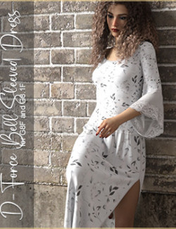 D-Force Bell-Sleeved Dress for G8F and G8.1F