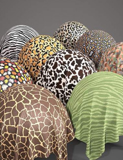 Animal Print Fabric - Iray Shaders