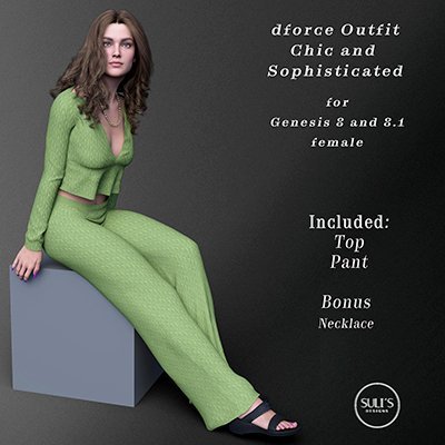 Click here to see preview images for "dForce Outfit Chic and Sophisticated" dForce Outfit Chic and Sophisticated
