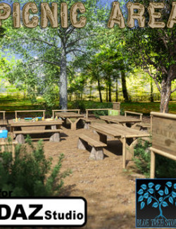 Picnic Area for Daz Studio