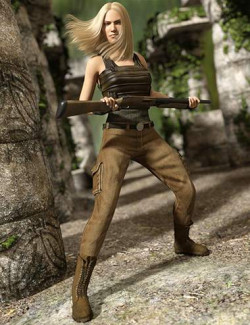 Bounty Hunter for Genesis 8 Females