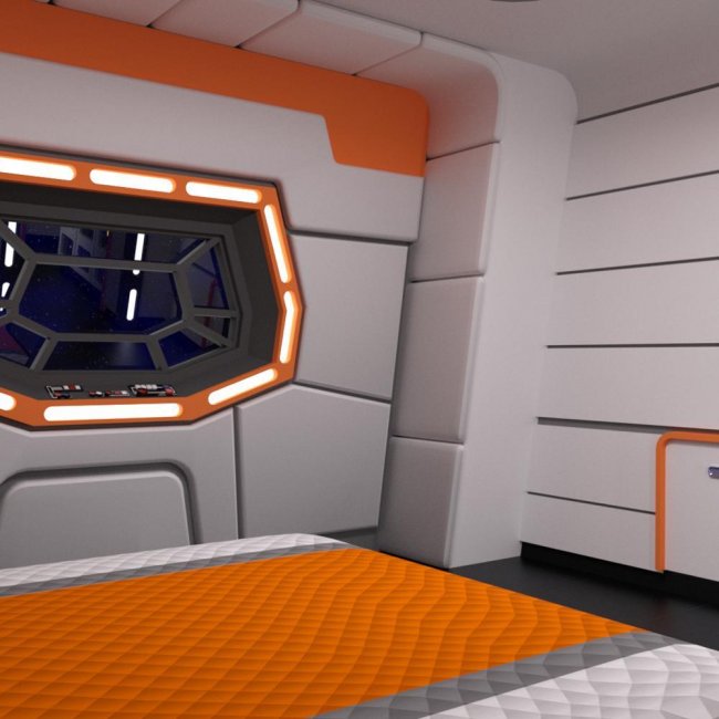 Crew Quarters (for Poser) 3D Models VanishingPoint