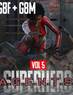 SuperHero Agents for G8F and G8M Volume 5