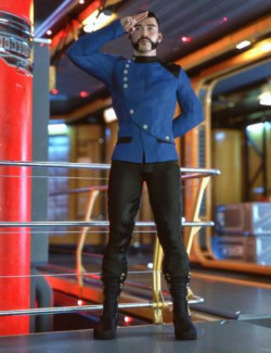 Futuristic Formal Outfit for Genesis 8 and 8.1 Males Bundle