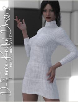 D-Force Knitted Dress 2 for G8F & G8.1F