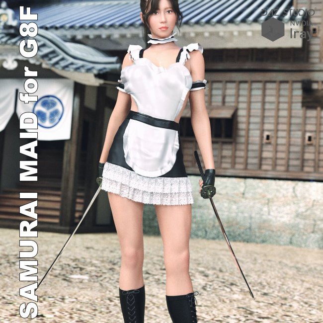 Street Samurai Maid dForce for G8F