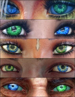 MMX Beautiful Eyes 6 for Genesis 3, 8, and 8.1