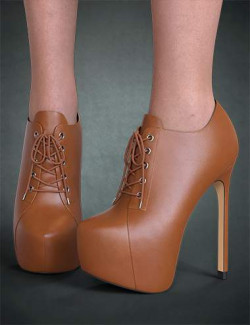 Oxford High Heels for Genesis 3, 8, and 8.1 Females