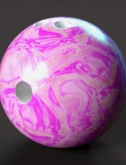 Bowling Ball For The Retro Bowling Alley