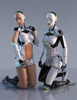 STEL4 Cyborg for Genesis 8.1 Females