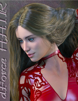 dForce Styling Milly Hair for Genesis 8 and 8.1