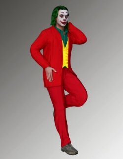 Joker (2019) Outfit For Genesis 8 Male