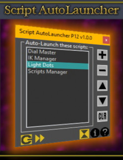 Script AutoLauncher for Poser 12