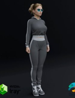 Tracksuit Alice For Genesis 8 Female