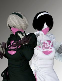 Nier 2B Outfit For Genesis 8 Female