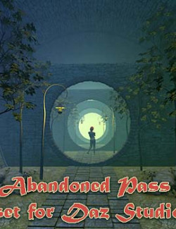 Abandoned Pass set for Daz Studio