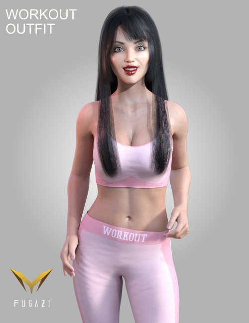 MDCH Climbing and Athletic Outfit for Genesis 3 and 8 Female(s)