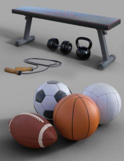 FG Sports Equipment Props