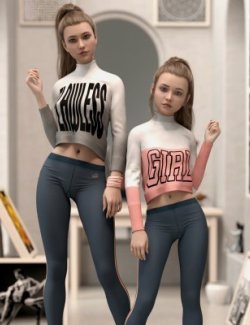 Musa and Teen For Genesis 8 Female