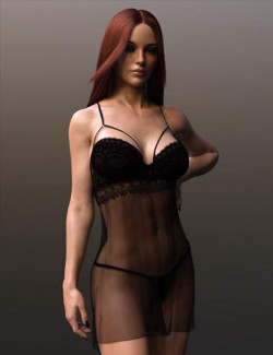 dForce X-Fashion Feminine Lingerie Set for Genesis 8 and 8.1 Females