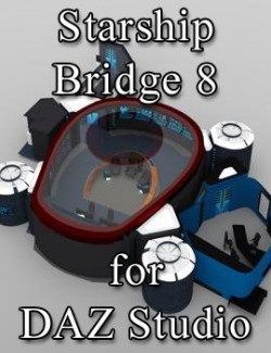 Starship Bridge 8 for DAZ Studio