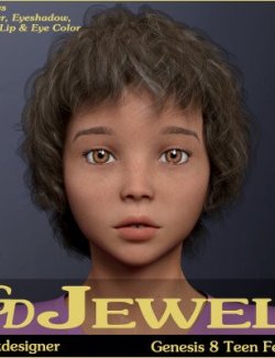 GD Jewel Teen For Genesis 8 Female