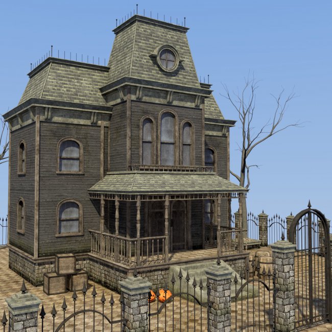 November House for Daz Studio | 3d Models for Daz Studio and Poser